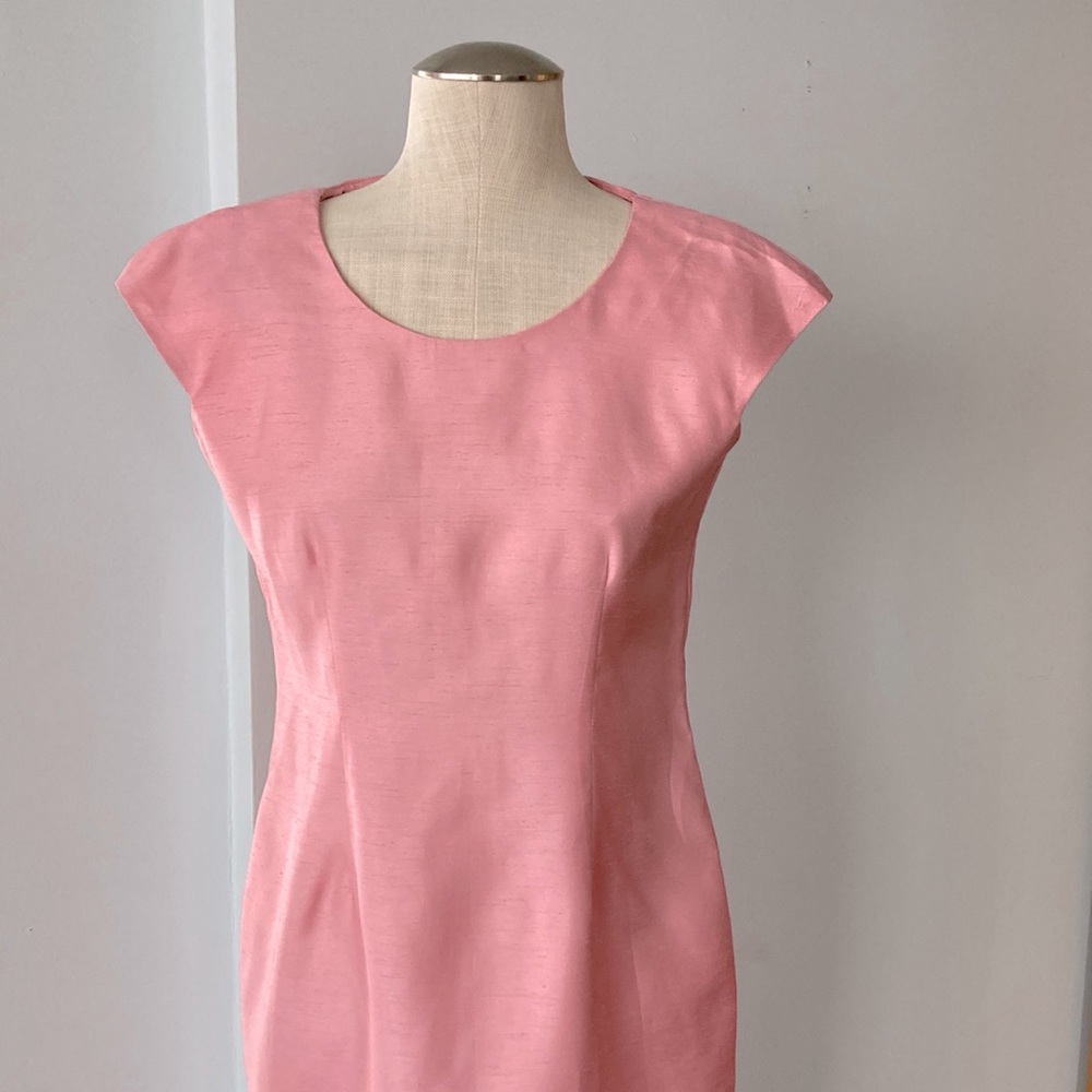 Vintage Silhouettes pink dress